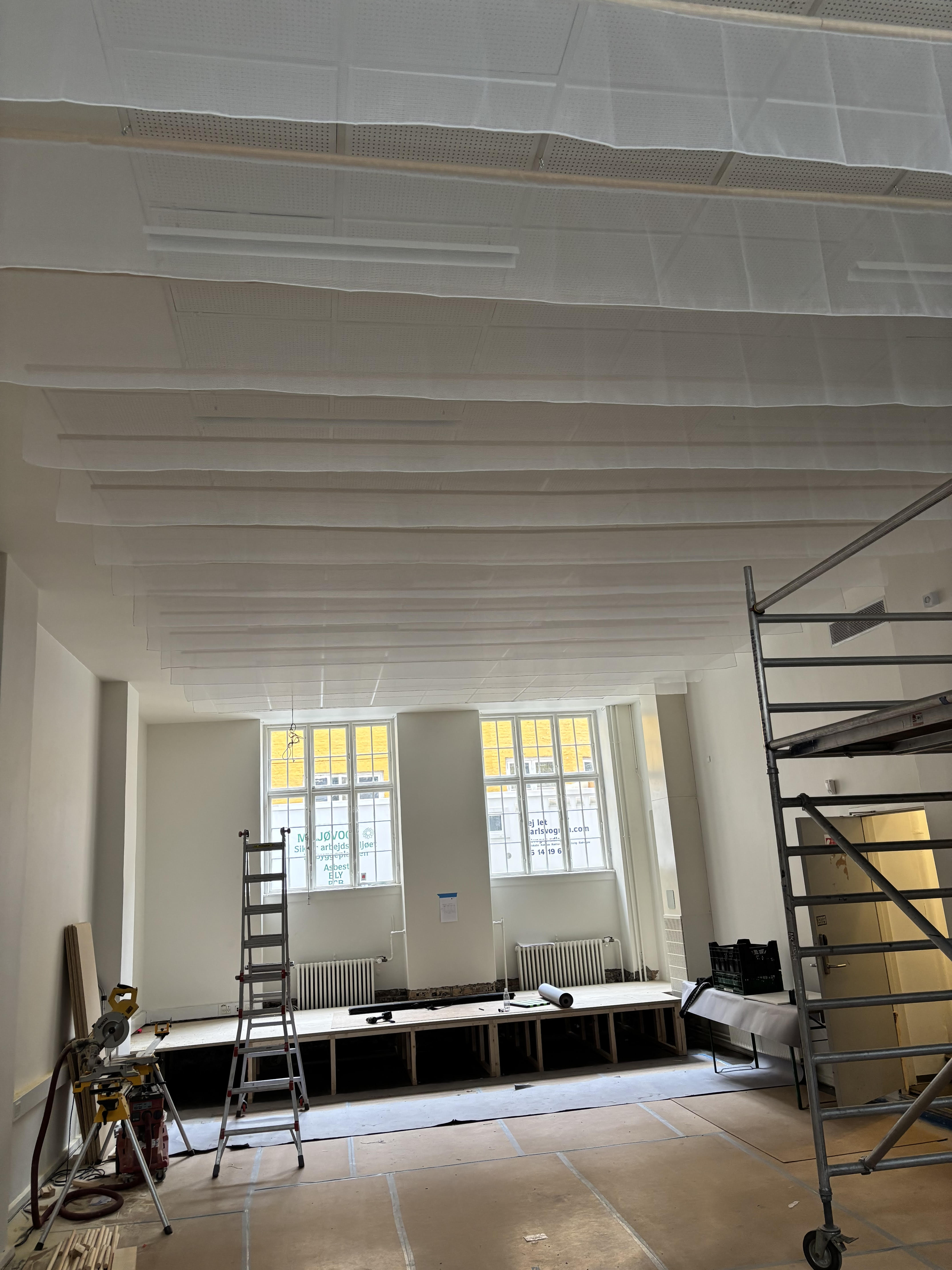 Folkehaven in the making