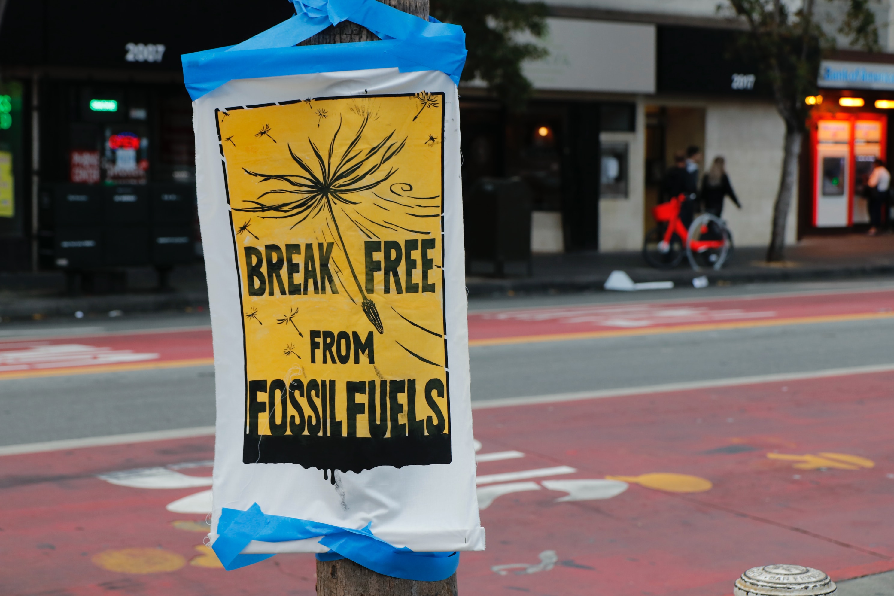 break free from fossil fuels