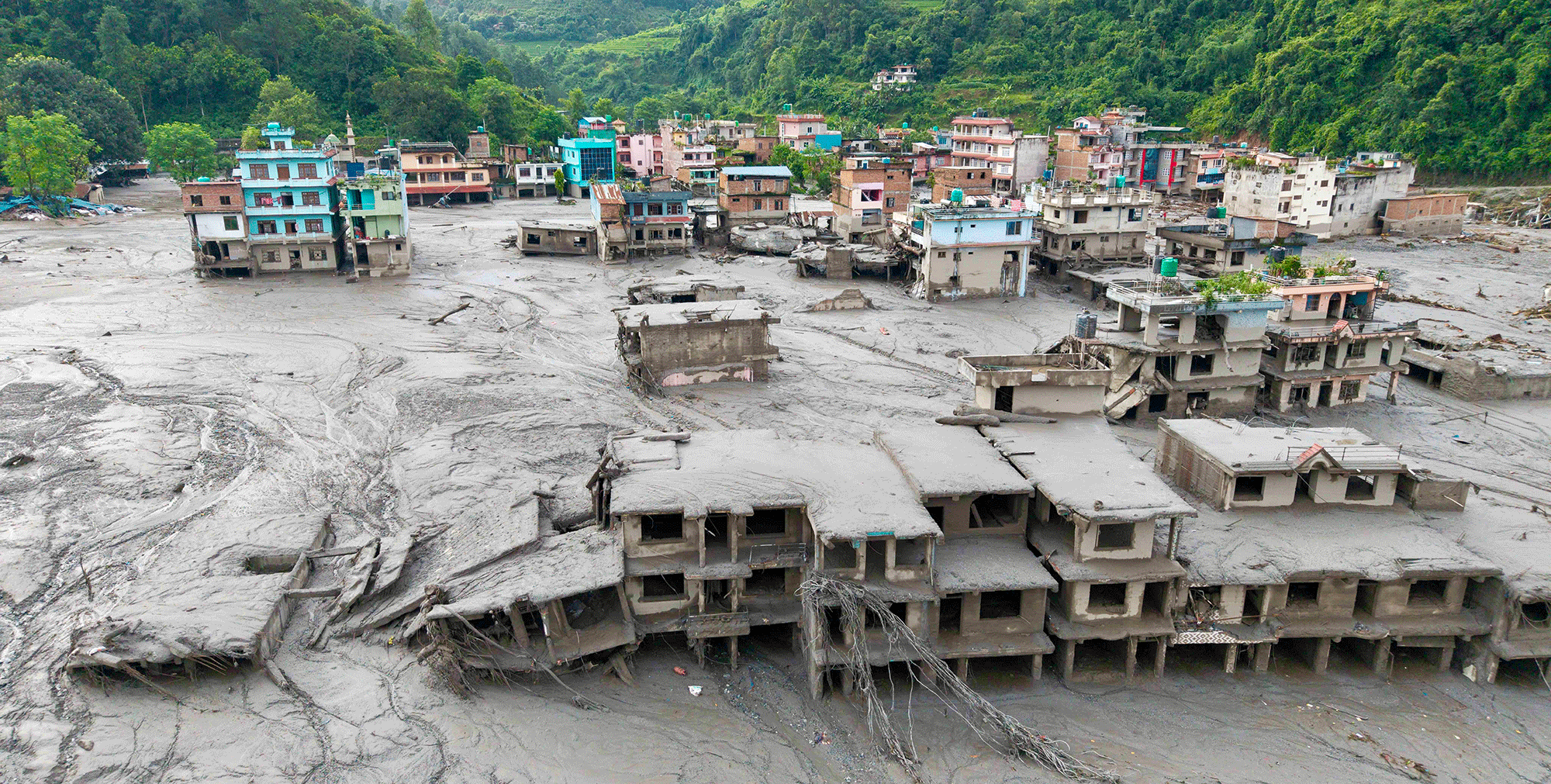 Oversvømmelse i Nepal, støt nødhjælpsarbejde fra Mellemfolkeligt Samvirke